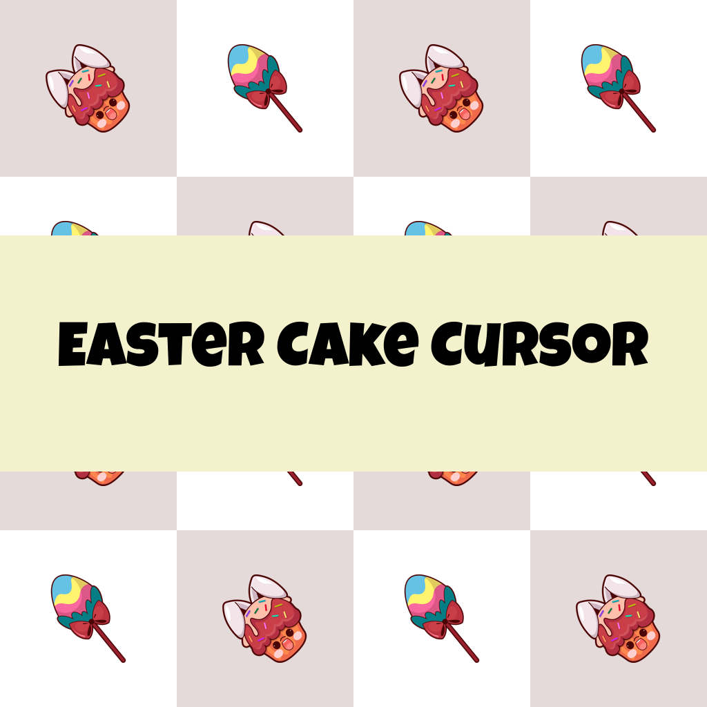 Preview Easter Cake cursor custom cursor pack