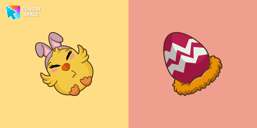 Easter Chick cursor