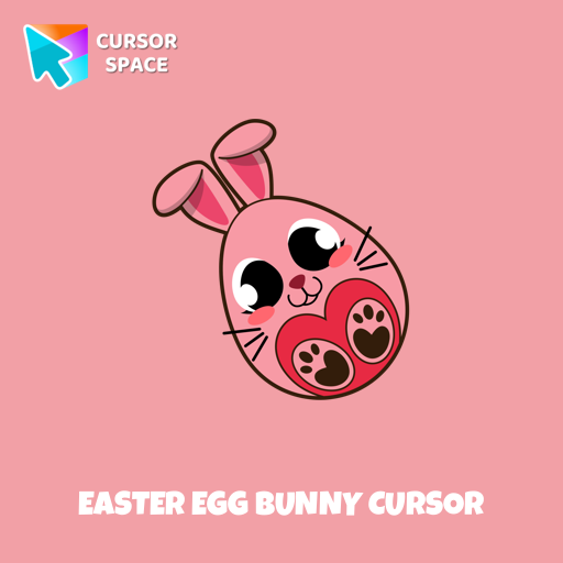 Easter Egg Bunny cursor arrow cursor