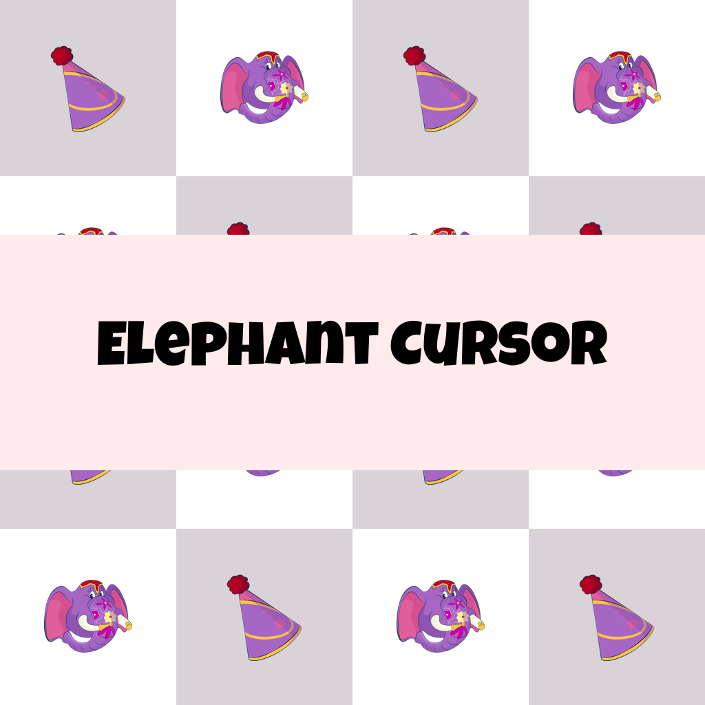 Preview Elephant cursor custom cursor pack