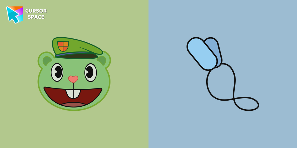 Flippy cursor