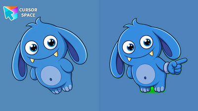 Flop Bunny Monster Cursor