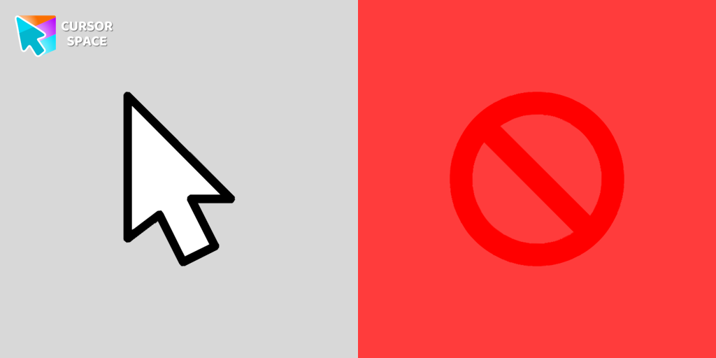 Forbidden Pointer cursor prank