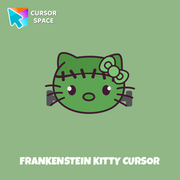Frankenstein Kitty cursor arrow cursor