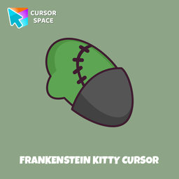 Frankenstein Kitty cursor pointer cursor