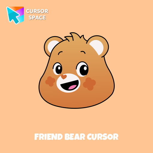 Friend Bear cursor arrow cursor
