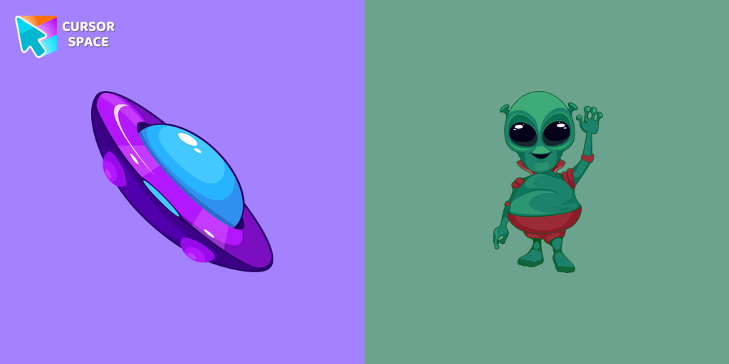 Friendly Alien cursor
