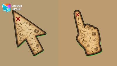 Game Quest Map Cursor