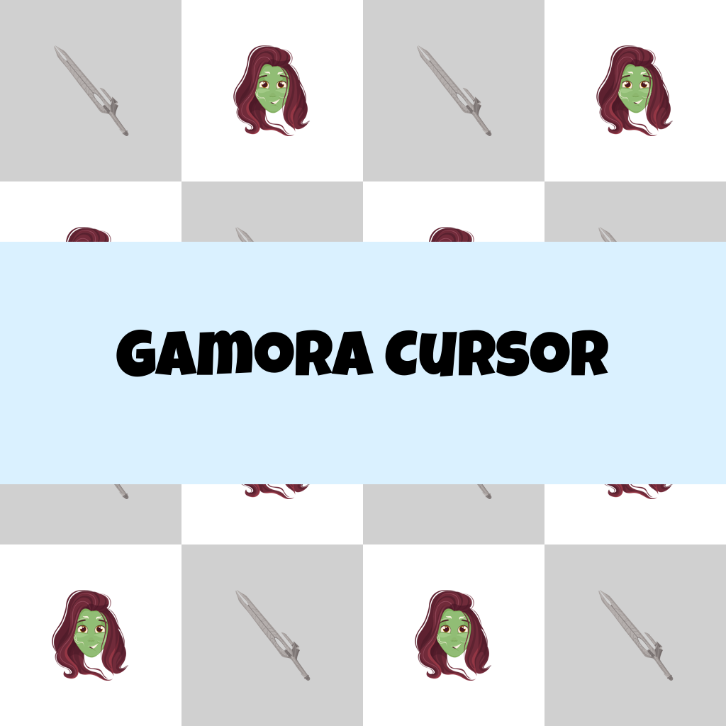 Preview Gamora cursor custom cursor pack