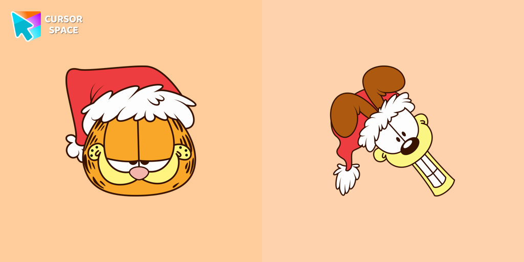 Garfield and Odie cursor