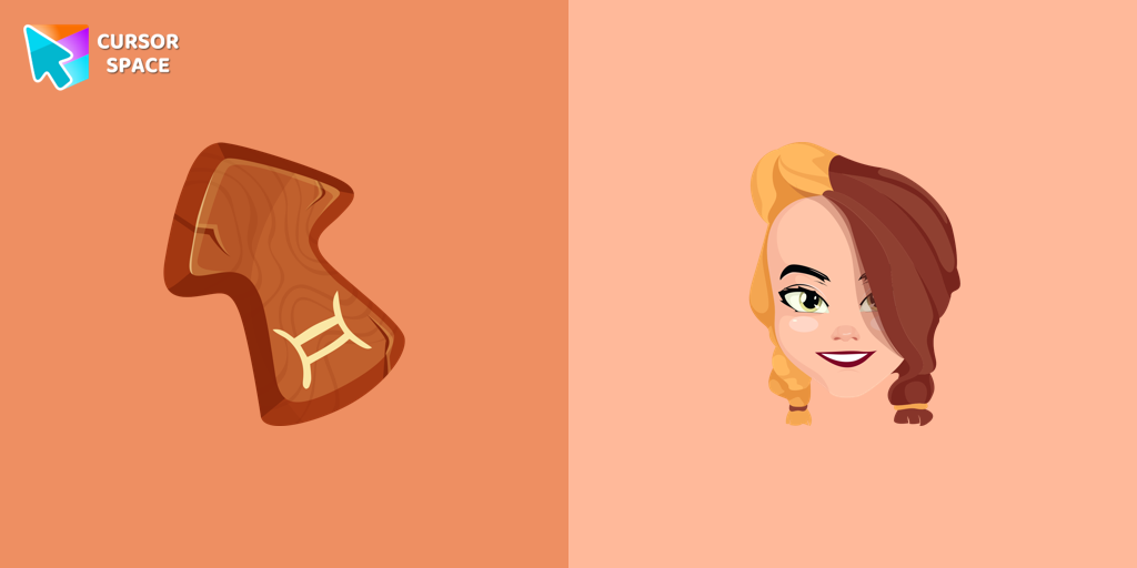 Gemini Zodiac Sign cursor