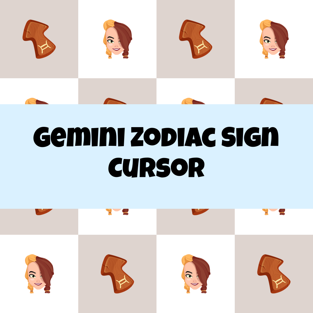 Preview Gemini Zodiac Sign cursor custom cursor pack
