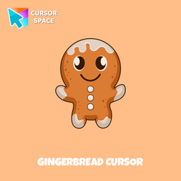 Gingerbread cursor arrow cursor