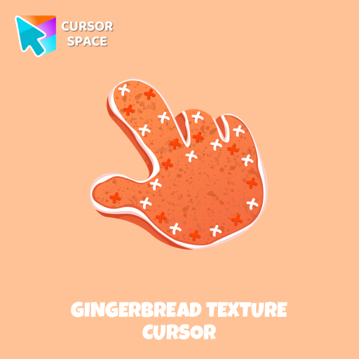 Gingerbread Texture cursor pointer cursor