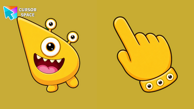 Glee Gazer Monster Animated Cursor