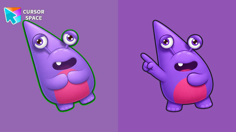 Gogglestalk Monster Cursor