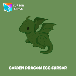 Golden Dragon Egg cursor pointer cursor