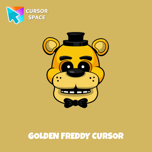 Golden Freddy cursor arrow cursor