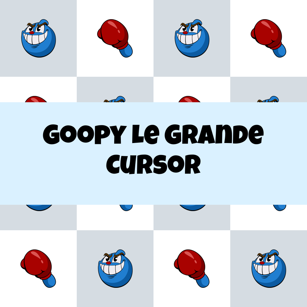 Preview Goopy Le Grande cursor custom cursor pack