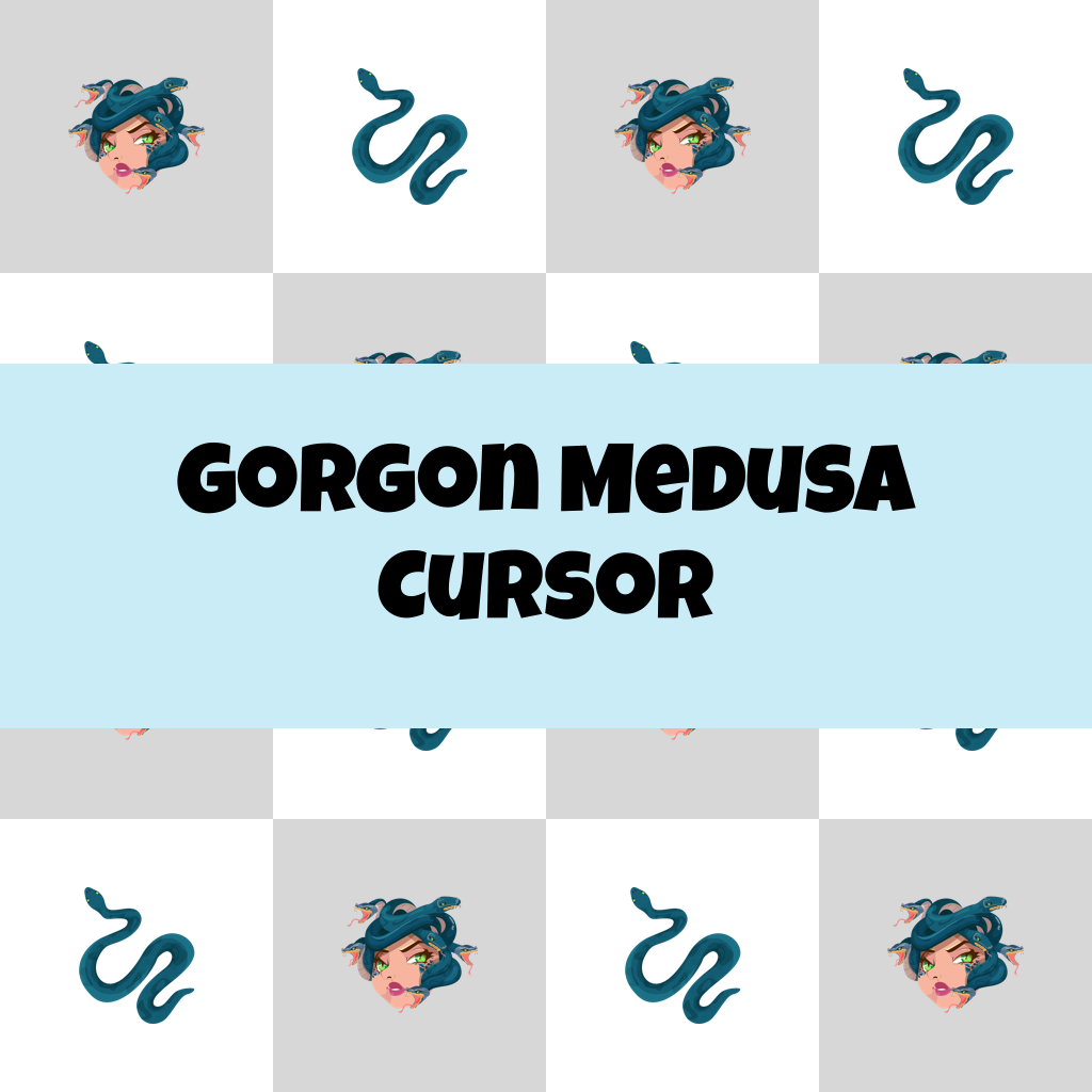 Preview Gorgon Medusa cursor custom cursor pack