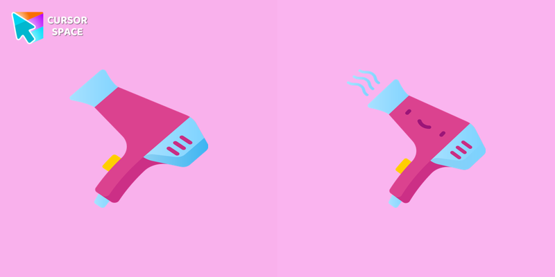 Hair Dryer cursor