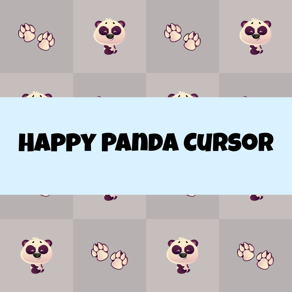 Preview Happy Panda cursor custom cursor pack