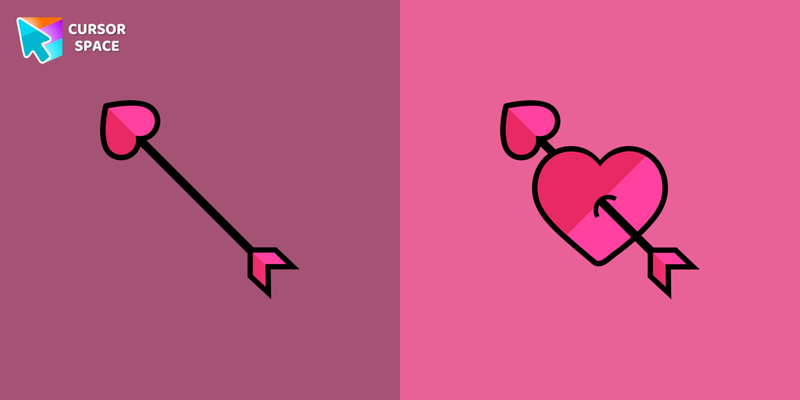 Heart cursor
