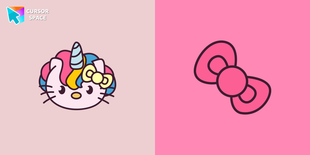 Hello Kitty Unicorn cursor