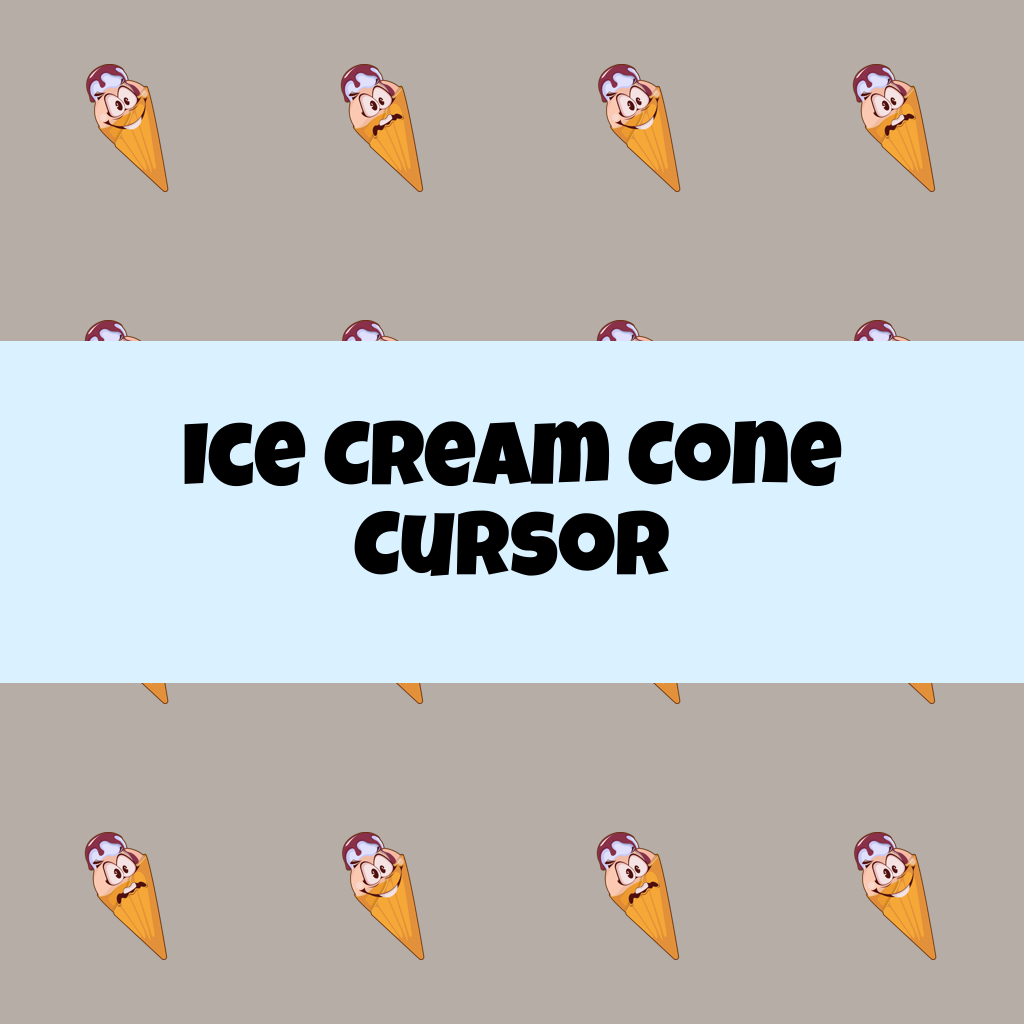 Preview Ice Cream Cone cursor custom cursor pack
