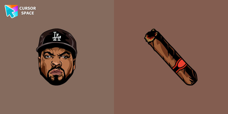 Ice Cube cursor cursor pack