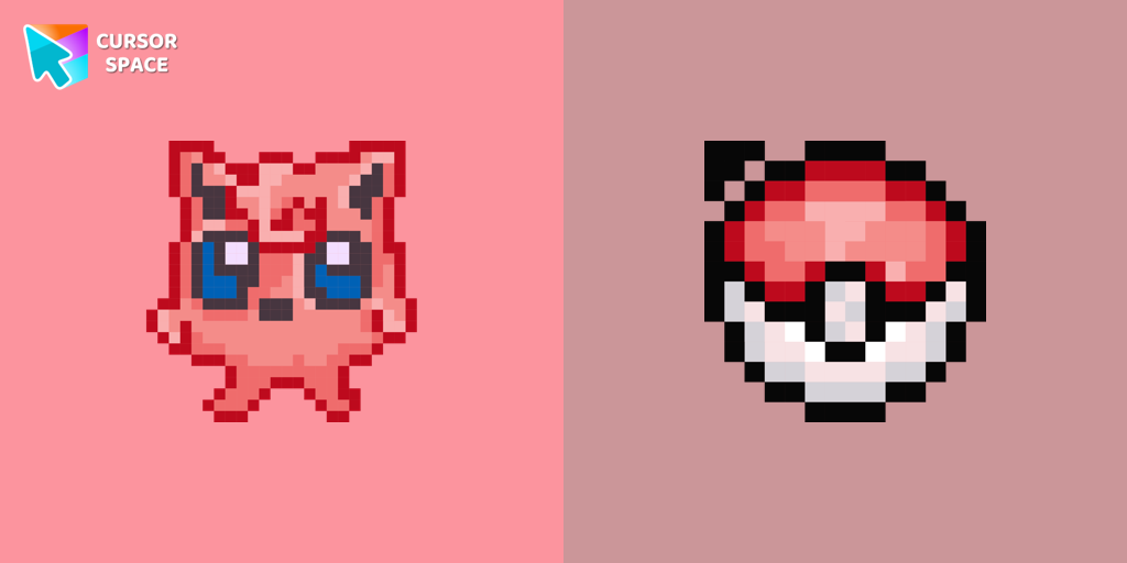 Jigglypuff Pixel cursor