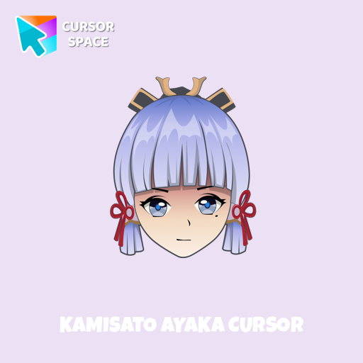 Kamisato Ayaka cursor arrow cursor