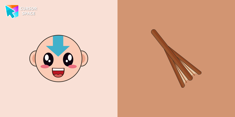 Kawaii Aang cursor