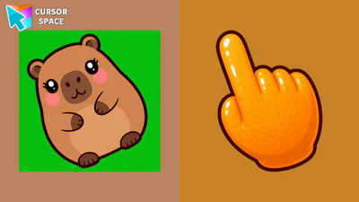 Kawaii Capybara Cursor