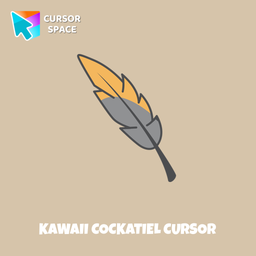 Kawaii Cockatiel cursor pointer cursor