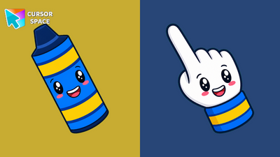 Kawaii Crayon Cursor