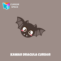 Kawaii Dracula cursor pointer cursor