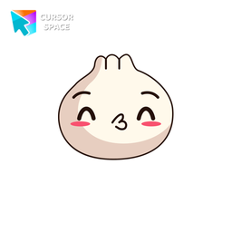 Kawaii Dumpling cursor arrow cursor