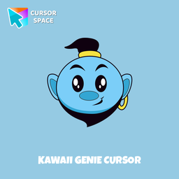 Kawaii Genie cursor arrow cursor
