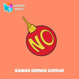 Kawaii Grinch cursor pointer cursor