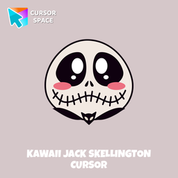Kawaii Jack Skellington cursor arrow cursor