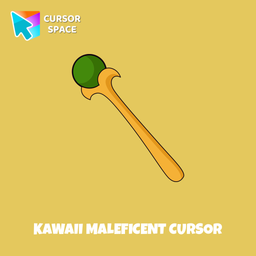Kawaii Maleficent cursor pointer cursor