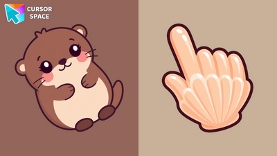 Kawaii Otter Cursor
