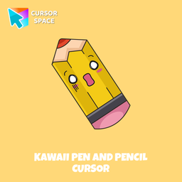 Kawaii Pen and Pencil cursor pointer cursor