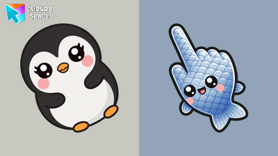 Kawaii Penguin Cursor