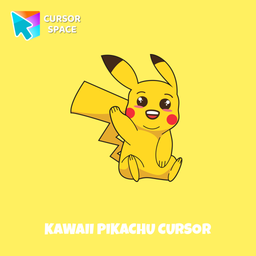Kawaii Pikachu cursor arrow cursor