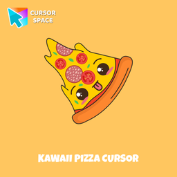 Kawaii Pizza cursor arrow cursor