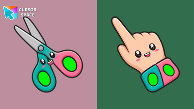 Kawaii Scissors Cursor
