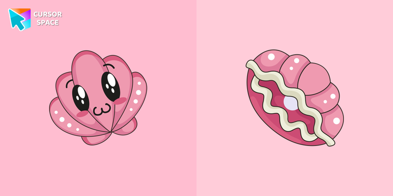 Kawaii Seashell cursor