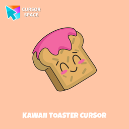 Kawaii Toaster cursor pointer cursor